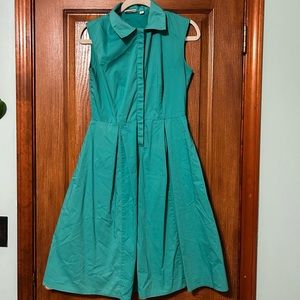 Teal dress